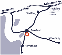 Anfahrt nach Seefeld